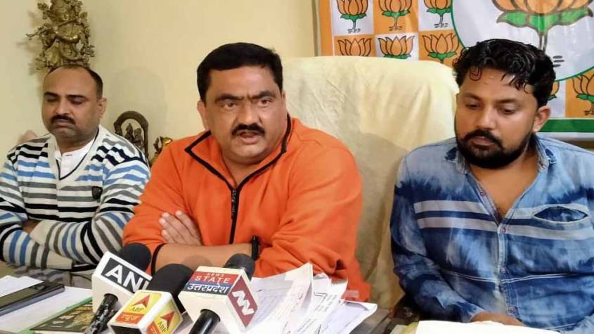 Naresh Tyagi murder case: BJP MLA said- Police wants to reveal wrong, police  dismiss charges