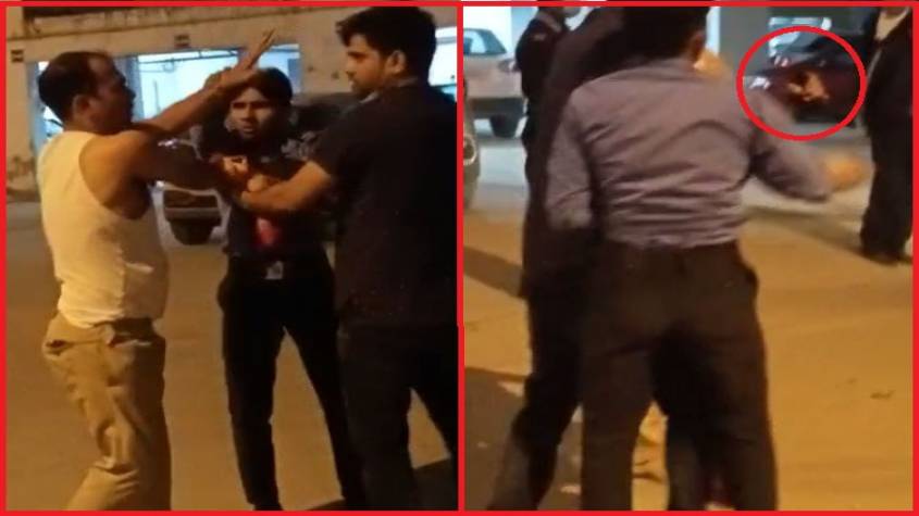 ग्रेटर नोएडा वेस्ट : नशे में धुत इंस्पेक्टर ने आधी रात पहले गार्ड और फिर अपनी पत्नी को पीटा, पिस्टल लहराकर मचाया आतंक, सस्पेंड