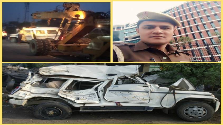 Hapur: गुरुग्राम से अपहरणकर्ताओं को लखीमपुर ले जा रही पुलिस हादसे की शिकार हुई, तीन की मौत