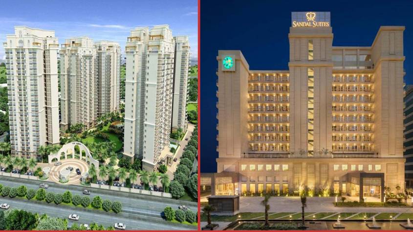 कोरोना के मरीज मिलने नोएडा का 5 स्टार होटल और हाउसिंग सोसायटी सील
