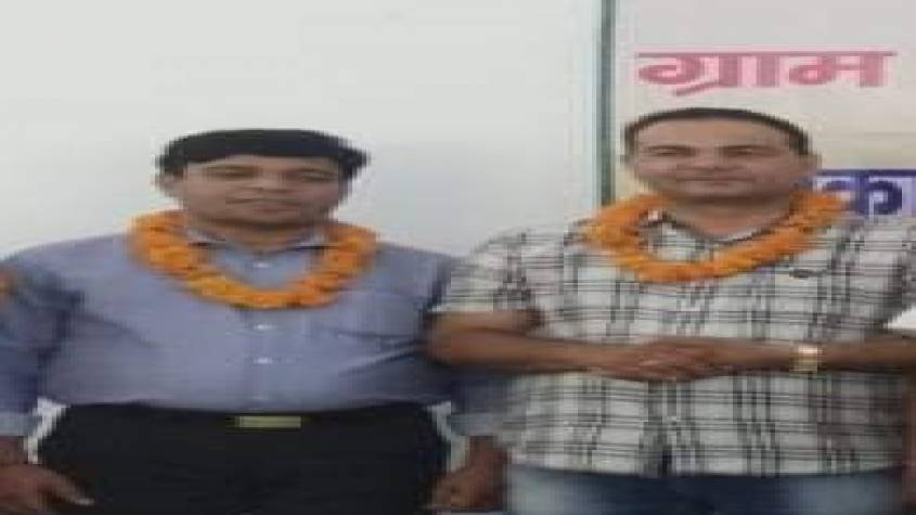 Greater Noida : ग्राम विकास अधिकारी संघ के अध्यक्ष बने विक्रम सिंह यादव
