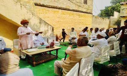देश से खत्म हो रहा भ्रष्टाचार, गांवों के विकास में तेजी आई : नवाब सिंह नागर