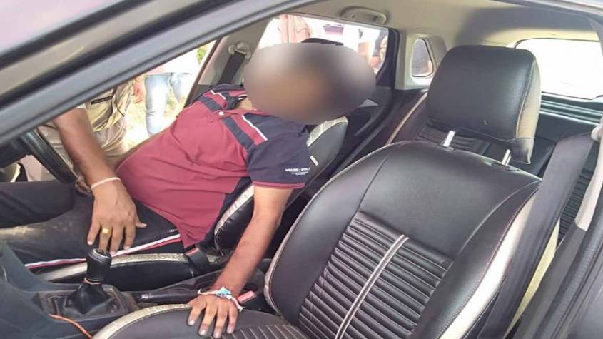 गाजियाबाद में सनसनीखेज वारदात, पत्नी का इलाज करवाने गए युवक की हत्या, कार में पड़ा मिला शव