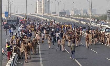 किसान प्रदर्शन: यूपी-दिल्ली को जोड़ने वाले दो और नेशनल हाईवे बंद