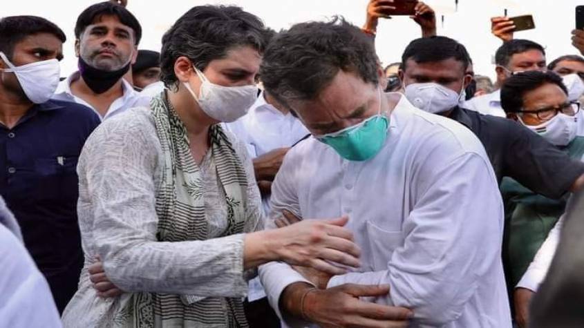 BIG BREAKING : राहुल गांधी और प्रियंका गांधी समेत 203 कांग्रेसी नेताओं पर एफआईआर, कई संगीन धाराएं लगीं