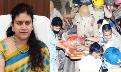 नोएडा: सेक्टर-11 हादसे में ऋतु महेश्वरी ने दिए जांच के आदेश, 7 दिनों में देनी होगी रिपोर्ट