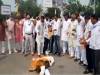 VIDEO: सचिन पायलट के समर्थन उतरे ग्रेटर नोएडा के लोग, अशोक गहलोत का पुतला फूंका