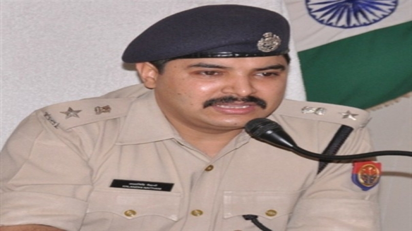 नैथानी ने एसएसपी गाजियाबाद के रूप में चार्ज सम्भाला