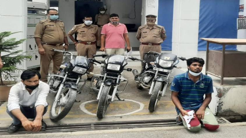 Greater Noida: अंतरराज्यीय वाहन चोर गैंग के दो बदमाश गिरफ्तार, जानिए चोरी की बाइकों को कैसे बेचते थे