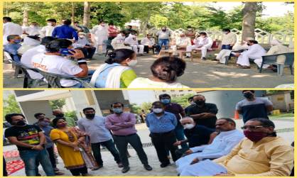 ग्रेटर नोएडा में धीरेन्द्र सिंह और वेस्ट में तेजपाल नागर ने सुनी समस्याएं, लोगों ने दी यह जानकारी