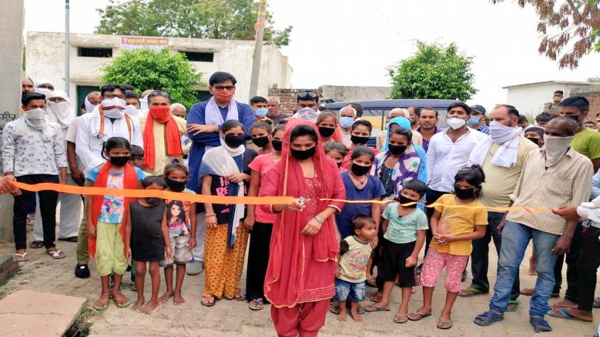 धीरेन्द्र सिंह ने कहा- हर घर तक सड़क बनवाना मेरा मकसद है, 3 गांवों में 2 करोड़ के विकास कार्य शुरू किए
